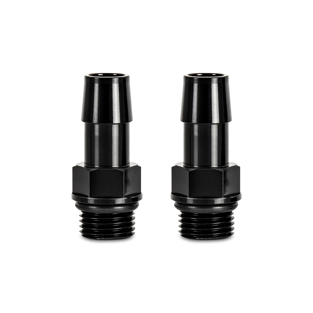 Mishimoto — Mishimoto 16X1.5 TO 1/2in. Hose Barb Aluminum Fittings (Pack of 2)
Aluminum Fitting - view 4